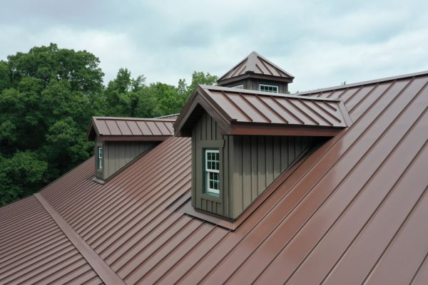 Metal Roof Construction in Wheaton