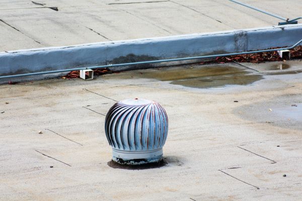 Flat Roof Vent Installation in Wheaton