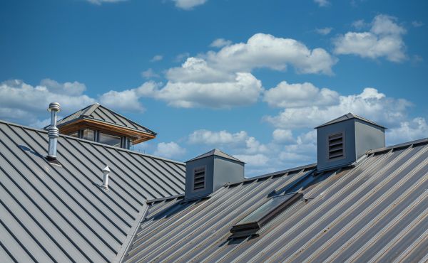Steel Roof Construction in Wheaton